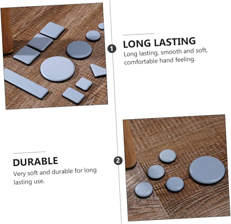 16 Pcs Self Adhesive Furniture Sliders 4 5x4 Cm Noise Reducing Cushion Pads - Image 5